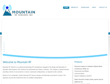 Tablet Screenshot of mountainrf.com
